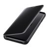 Clear View Case cover Samsung Galaxy A50/A30s/A50s oldalra nyíló tok, fekete