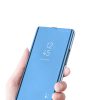 Clear View Case cover Xiaomi Redmi Note 9 oldalra nyíló tok, kék