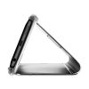 Clear View Case cover Samsung Galaxy A32 5G oldalra nyíló tok, ezüst