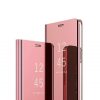 Clear View Case cover Samsung Galaxy A32 5G oldalra nyíló tok, rózsaszín