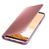 Clear View Case cover Samsung Galaxy A33 5G oldalra nyíló tok, rózsaszín