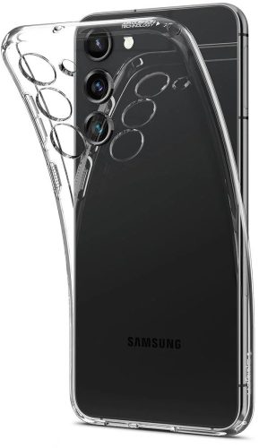 Tapadásmentes hátlapvédő tok Samsung Galaxy S23, átlátszó