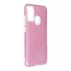 Glitter 3in1 Case Huawei P Smart (2020) hátlap, tok, rózsaszín