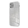 Glitter 3in1 Case Huawei P Smart (2020) hátlap, tok, ezüst