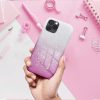 Glitter 3in1 Case Huawei P Smart (2020) hátlap, tok, ezüst-rózsaszín
