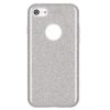 Glitter 3in1 Case iPhone 6/6S hátlap, tok, ezüst