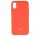 Roar Jelly Case iPhone Xr hátlap, tok, barack rózsaszín