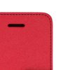 Smart Fancy Samsung Galaxy S7 Edge oldalra nyíló tok, piros-kék