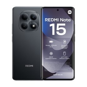 Xiaomi Redmi Note 15 4G Dual Sim 6GB RAM 128GB - fekete