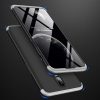 Full Body Case 360 OnePlus 6T elő-hátlap tok, fekete-ezüst