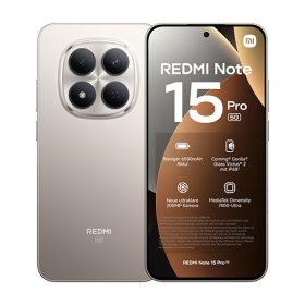  Xiaomi Redmi Note 15 Pro 5G Dual Sim 8GB RAM 256GB - titán