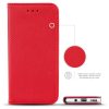Smart Magnet Huawei P40 Lite 5G/Nova 7 SE oldalra nyíló tok, piros