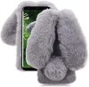 Rabbit Case Samsung Galaxy A12/M12 hátlap, tok, szürke