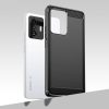 Carbon Case Flexible Xiaomi 11T/11T Pro hátlap, tok, fekete