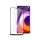 Samsung Galaxy S22 5D Full Glue Ceramic hajlékony, teljes kijelzős üvegfólia 9H keménységű, fekete