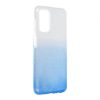 Glitter 3in1 Case Samsung Galaxy A13 4G hátlap, tok, ezüst-kék