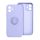 Silicone Ring Case Samsung Galaxy A13 4G hátlap, tok, lila