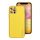 Leather Case Samsung Galaxy A13 4G műbőr hátlap, tok, sárga