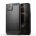 Carbon Case Flexible iPhone 14 hátlap, tok, fekete