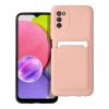 Card Case Silicone Samsung Galaxy S23 hátlap, tok rózsaszín