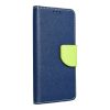 Smart Fancy Samsung Galaxy A32 oldalra nyíló tok, kék-zöld