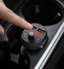 Hoco E41 univerzális FM Bluetooth Transmiter autós szivargyujtó töltő, 2xUSB, fekete