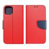 Smart Fancy Xiaomi Mi 11 Lite/11 Lite 5G oldalra nyíló tok, piros-kék