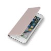 Smart Magnetic iPhone 7/8/SE (2020) oldalra nyíló tok, rozé arany