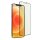 iPhone 13 Pro 5D Full Glue teljes kijelzős edzett üvegfólia (tempered glass) 9H keménységű, fekete