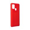 Silicone Case Samsung Galaxy A21s hátlap, tok, piros