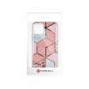 Marble Cosmo 02 iPhone 12 Mini márvány mintás, hátlap, tok, rózsaszín
