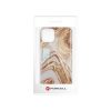 Marble Cosmo 09 iPhone 12 Mini márvány mintás, hátlap, tok, barna