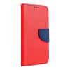Smart Fancy Huawei P Smart/Y7 oldalra nyíló tok, piros-kék
