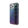Diesel Snap Case Holographic Black Logo iPhone 12 Pro Max hátlap, tok, mintás, színes