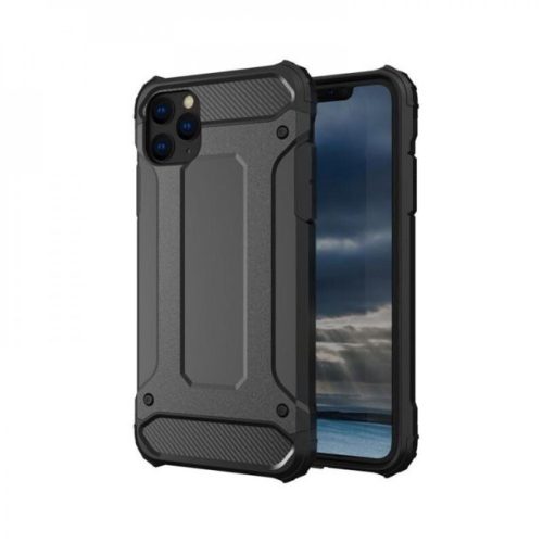 Hybrid Armor iPhone 7/8/SE (2020/2022) hátlap, tok, fekete