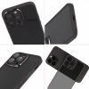 Protective Lens Case for iPhone 15 Plus ütésálló hátlap, tok, átlátszó-fekete
