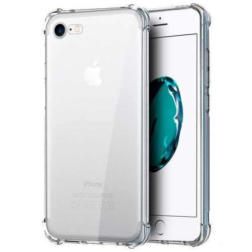 Anti-shock Case iPhone 7/8/SE (2020/2022) szilikon hátlap, tok, átlátszó