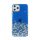 Liquid Glitter Xiaomi Redmi Note 10 Pro/Note 10 Pro Max hátlap, tok, kék