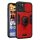 Ring Lens Case Xiaomi Redmi Note 11S 5G/11T 5G/Poco M4 Pro 5G hátlap, tok, piros