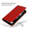 Genuine Leather Smart Pro Samsung Galaxy A23 4G/5G eredeti bőr oldalra nyíló tok, piros