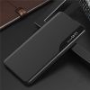 Eco Leather View Case Samsung Galaxy A23 4G/5G oldalra nyíló tok, fekete