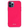 Jelly case iPhone 14 hátlap, tok, pink