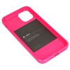 Jelly case iPhone 14 hátlap, tok, pink