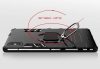 Armor Ring iPhone 12/12 Pro ütésálló hátlap, tok, fekete