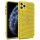 Breath Case iPhone Xr hátlap, tok, sárga