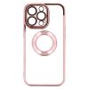 Beauty Clear Case iPhone 14 Pro Max hátlap, tok, rózsaszín