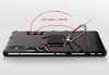 Armor Ring Xiaomi Redmi 9A ütésálló hátlap, tok, fekete