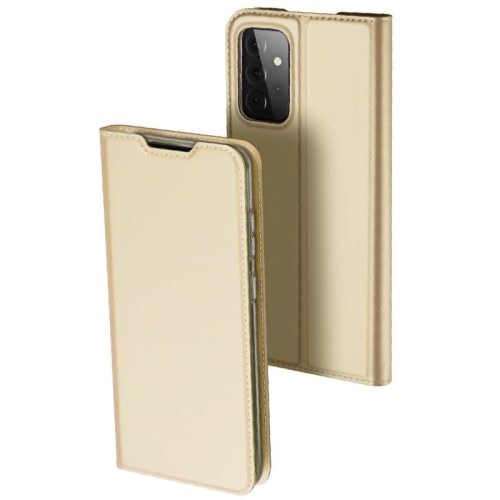 Dux Ducis Skin Pro Samsung Galaxy A72 4G/5G oldalra nyíló tok, arany