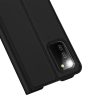 Dux Ducis Skin Pro Samsung Galaxy A02s/A03s oldalra nyíló tok, fekete