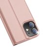 Dux Ducis Skin Pro iPhone 12 Mini oldalra nyíló tok, rozé arany